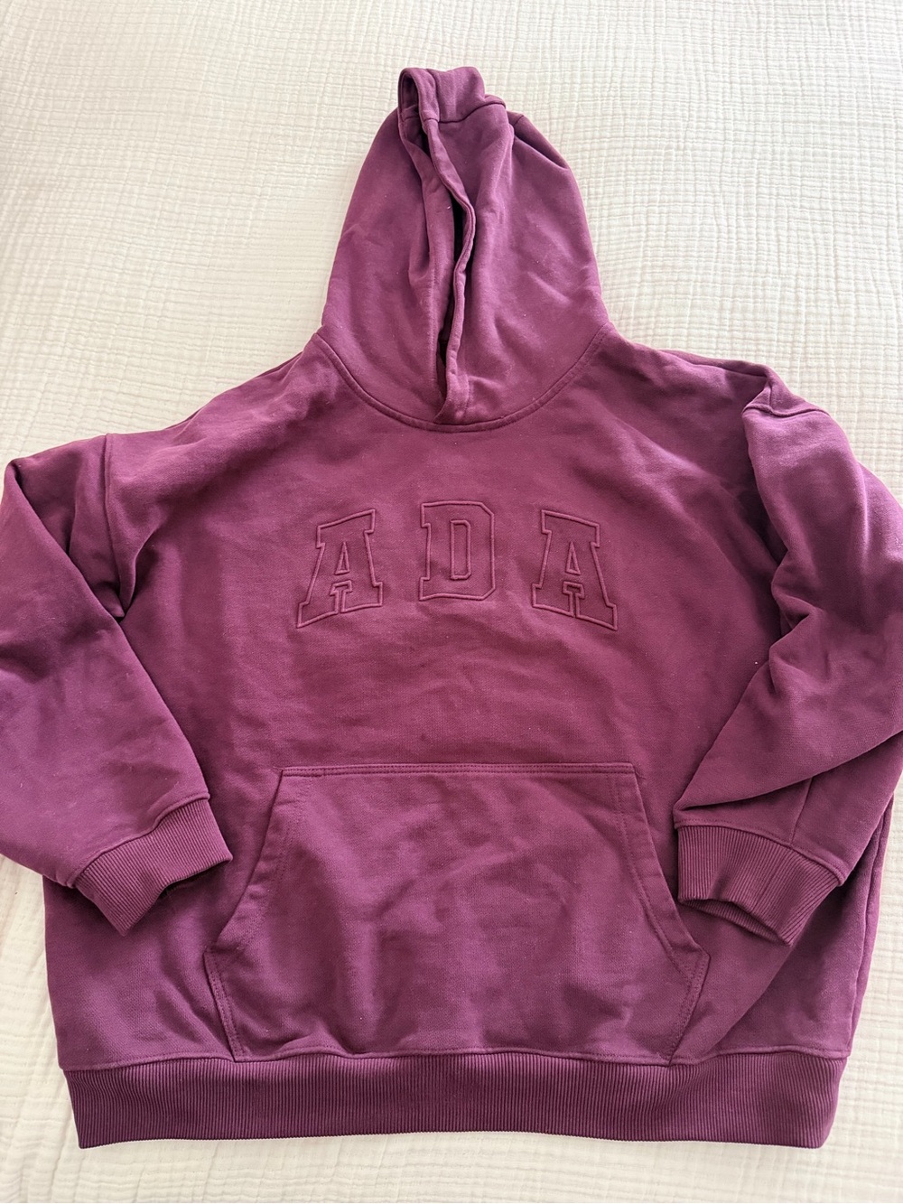 Adanola ADA Oversized Hoodie burgundy